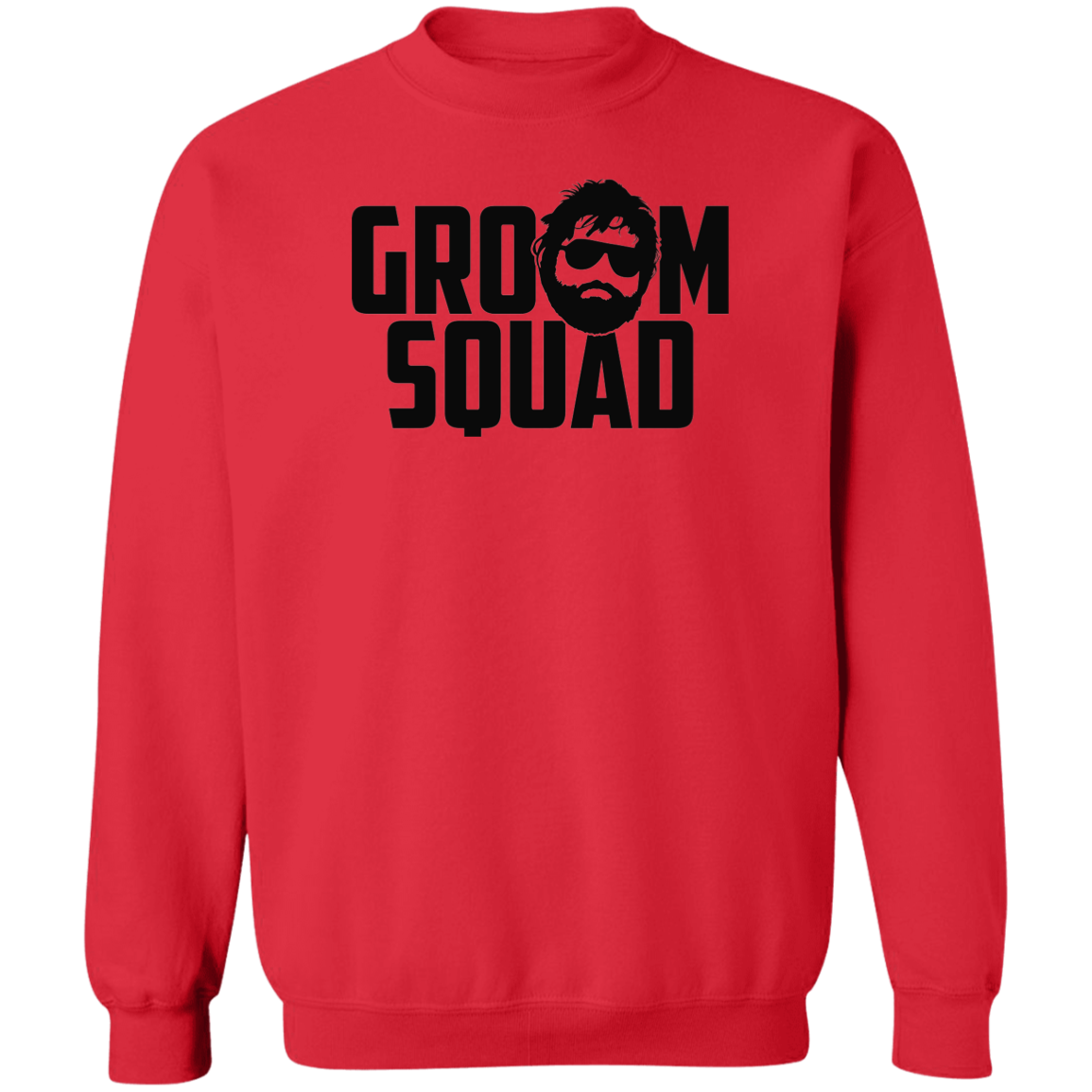 Bachelor Party Wedding Groom Squad Crewneck Sweatshirt