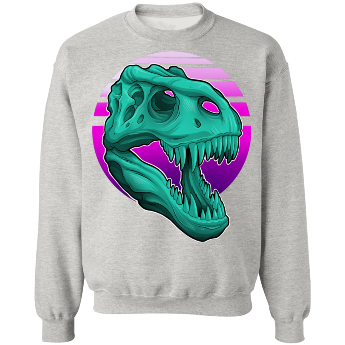 T-Rex Retro 80's Crewneck Sweatshirt