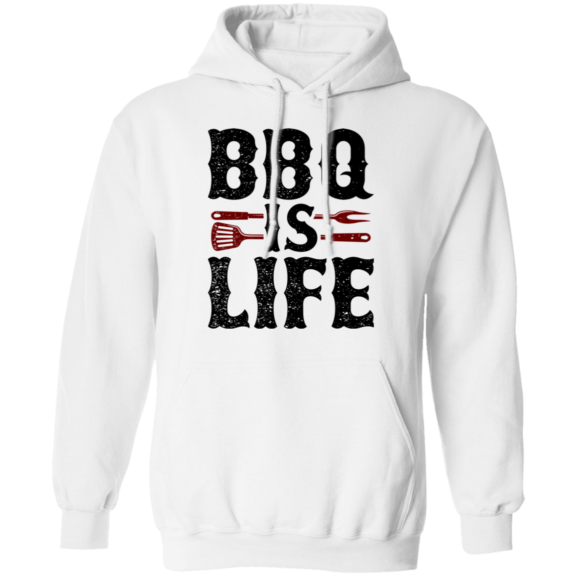 BBQ Is Life Grilling Pullover Hoodie