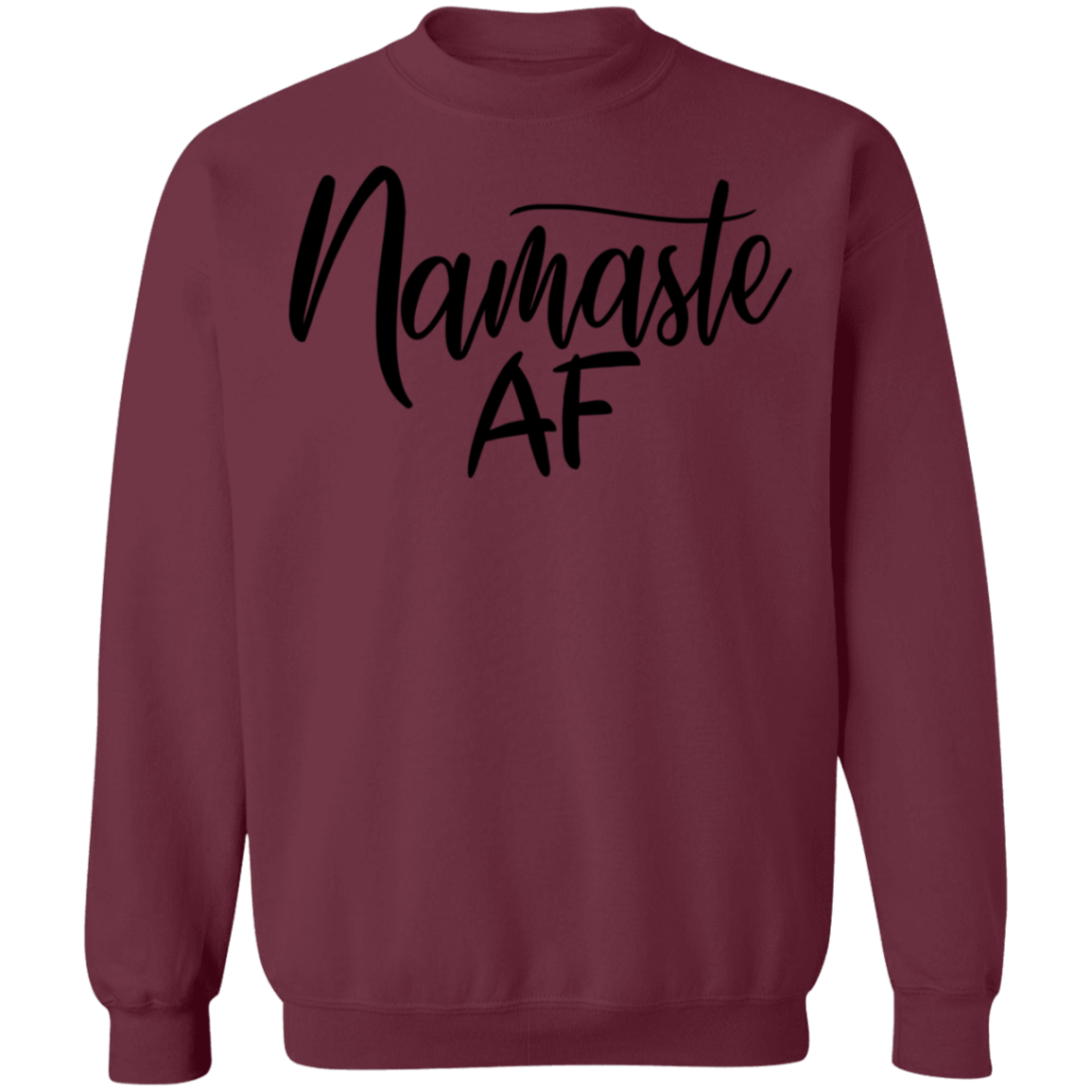 Namaste AF Yoga Women's Crewneck Sweatshirt