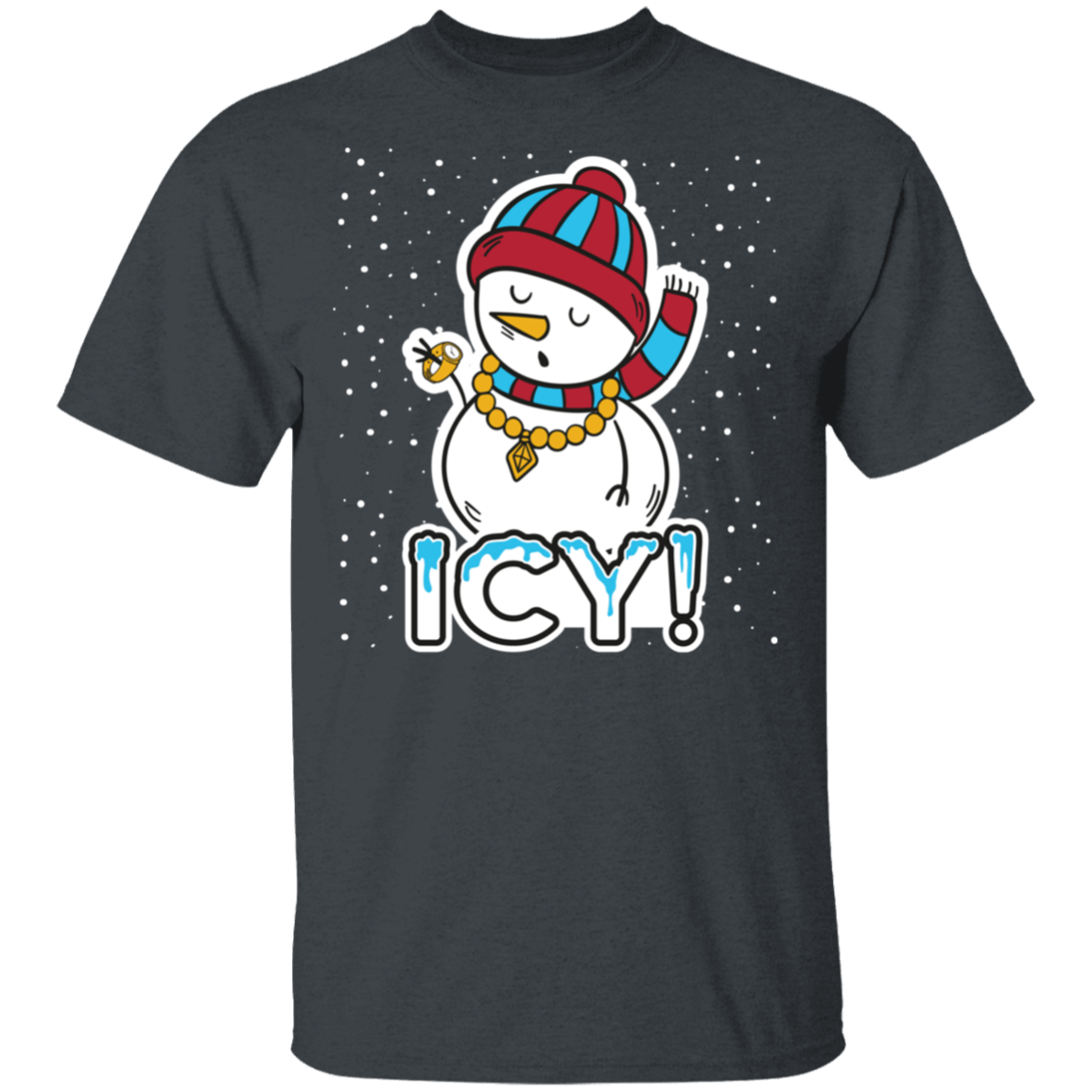 ICY! Snowman Ugly Christmas T-Shirt