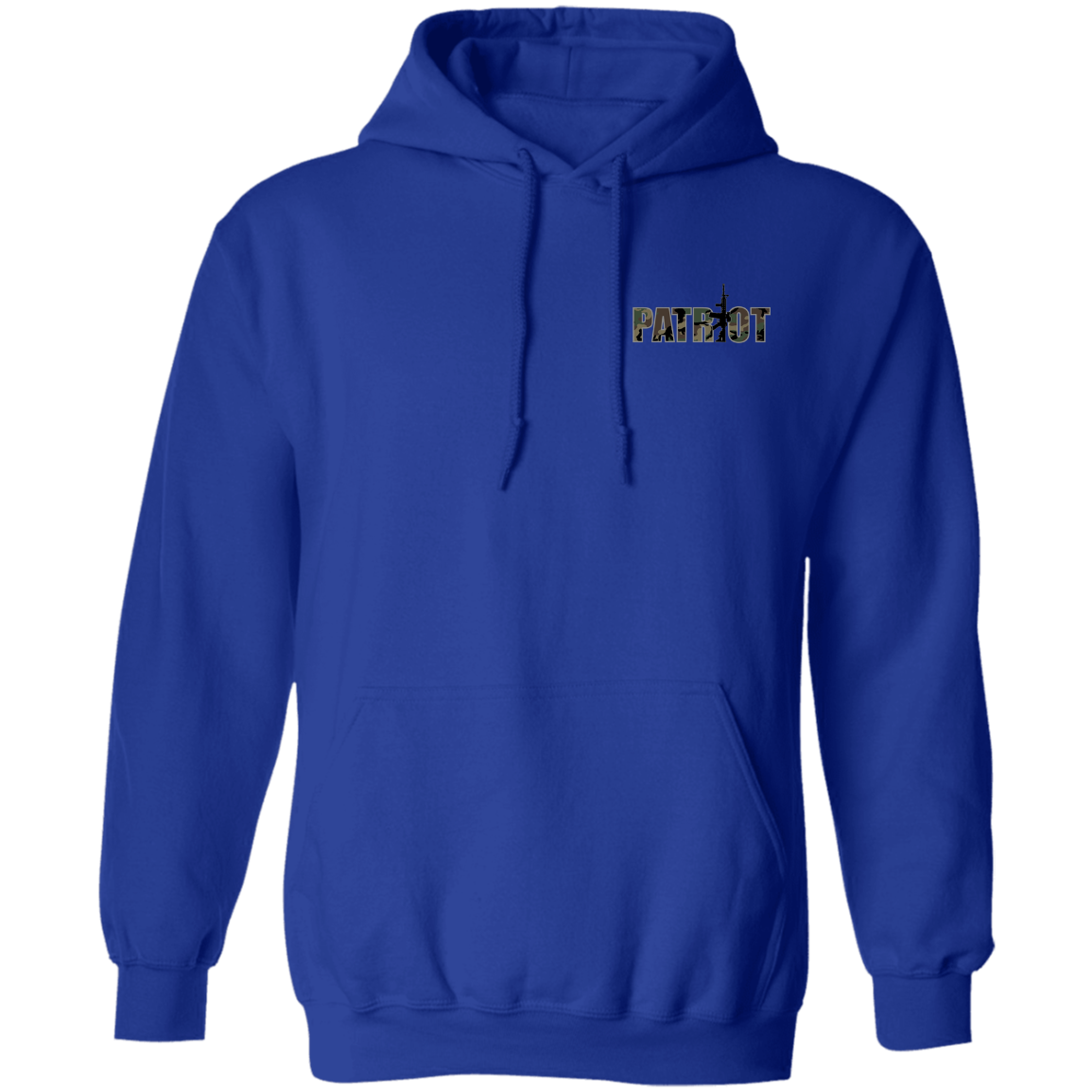 Patriot Don't Tread on Me Gadsden Flag Double Sided Pullover Hoodie