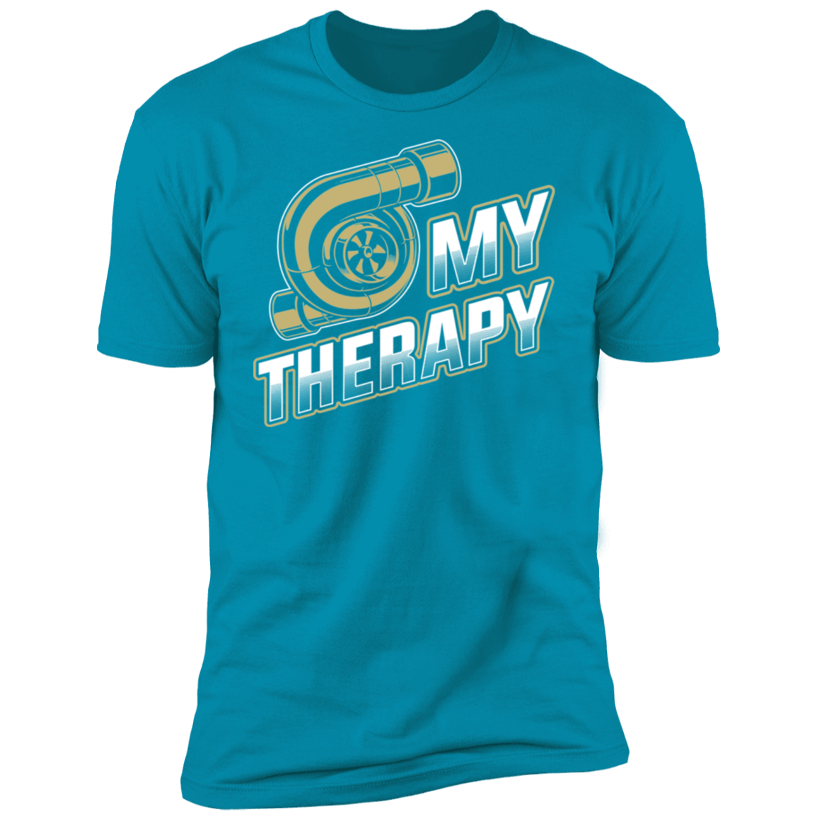 Turbo is My Therapy Boosted Gapped Premium Short Sleeve T-Shirt