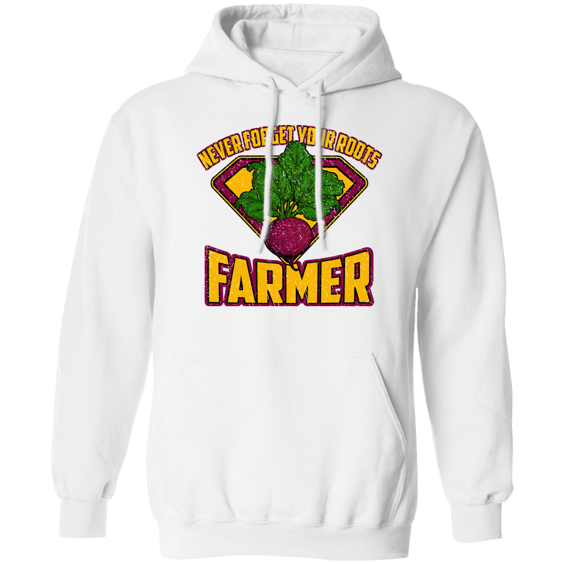 Never Forget Your Roots Farmer Hoodie