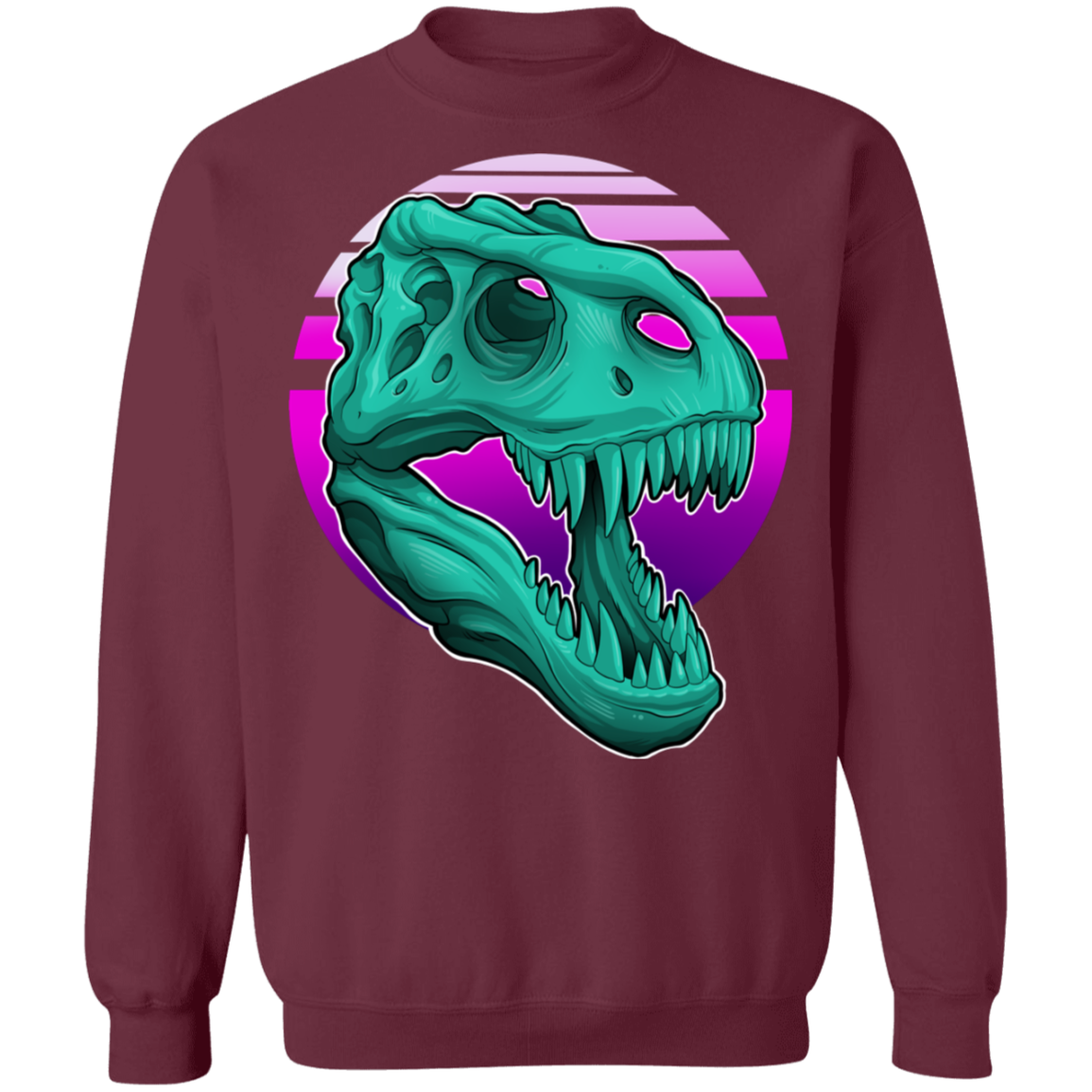 T-Rex Retro 80's Crewneck Sweatshirt