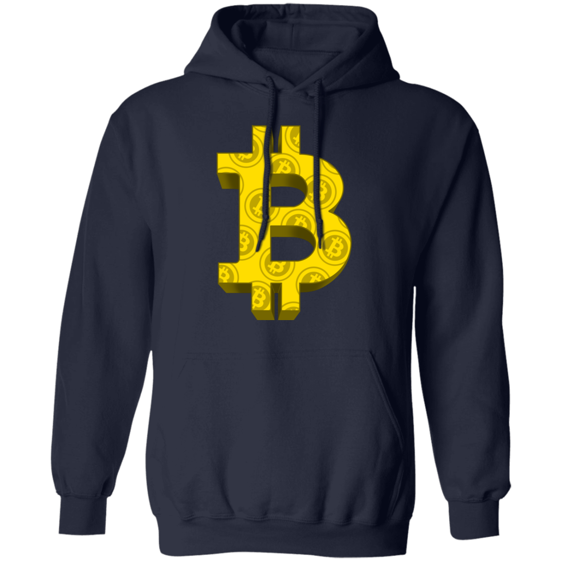 Designer Bitcoin Hodl Cryptocurrency BTC Pullover Hoodie