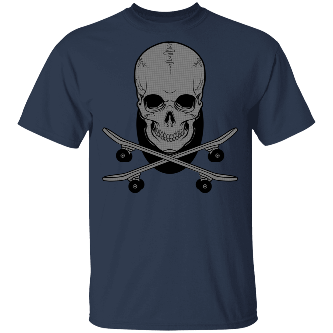 Skeleton Skateboarding Skateboard Shred T-Shirt