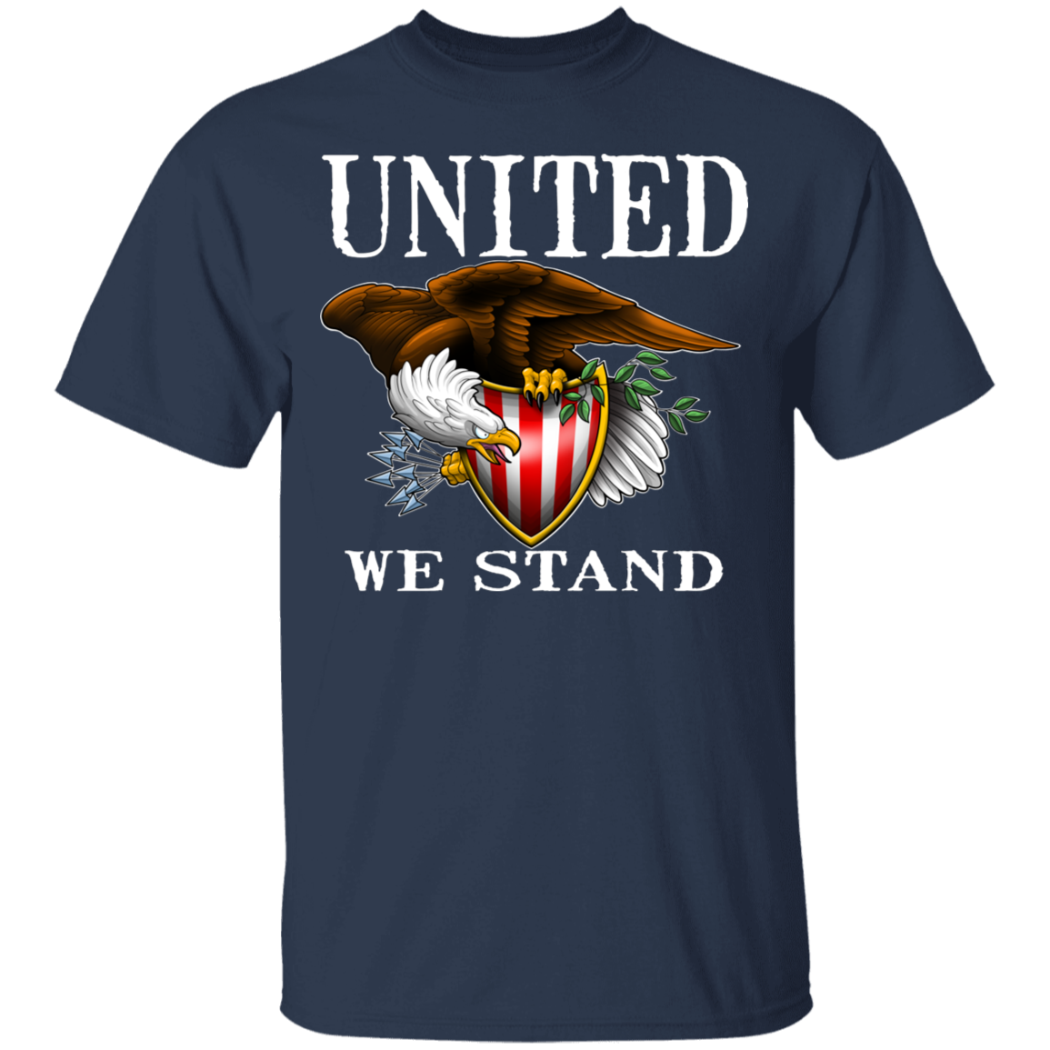 United We Stand Bald Eagle T-Shirt