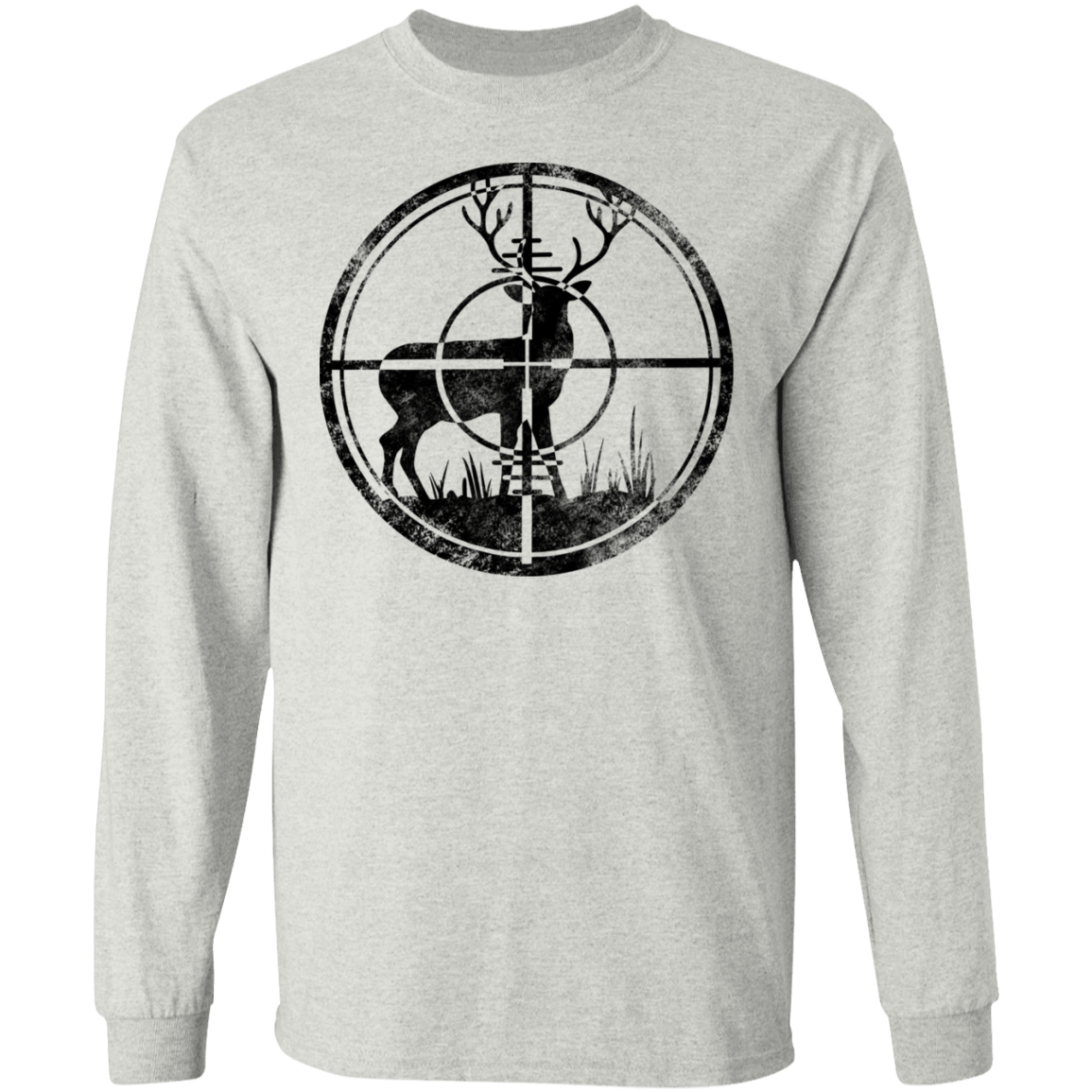 Hunting Deer Hunter Long Sleeve T-Shirt