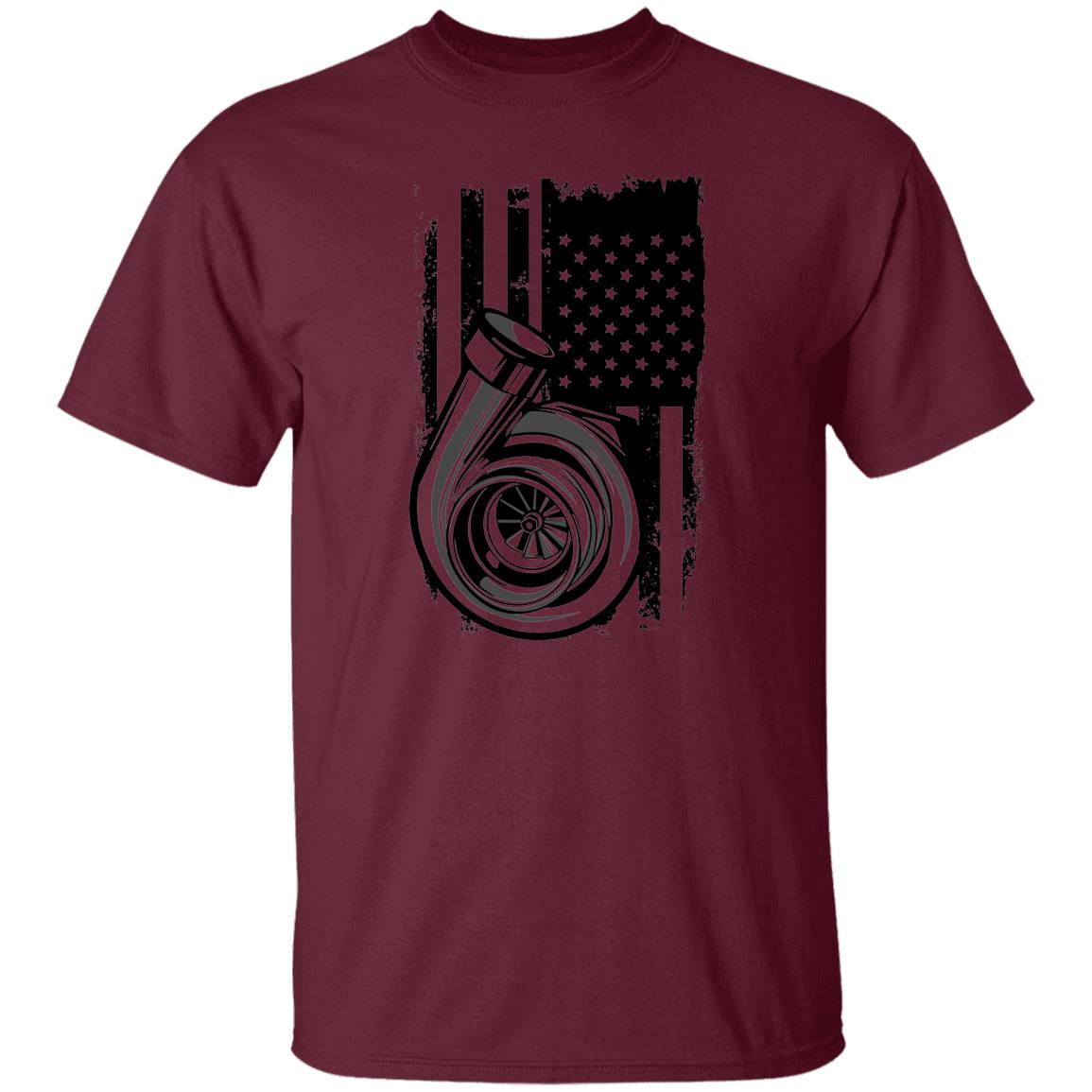 Turbo Boosted American Flag T-Shirt