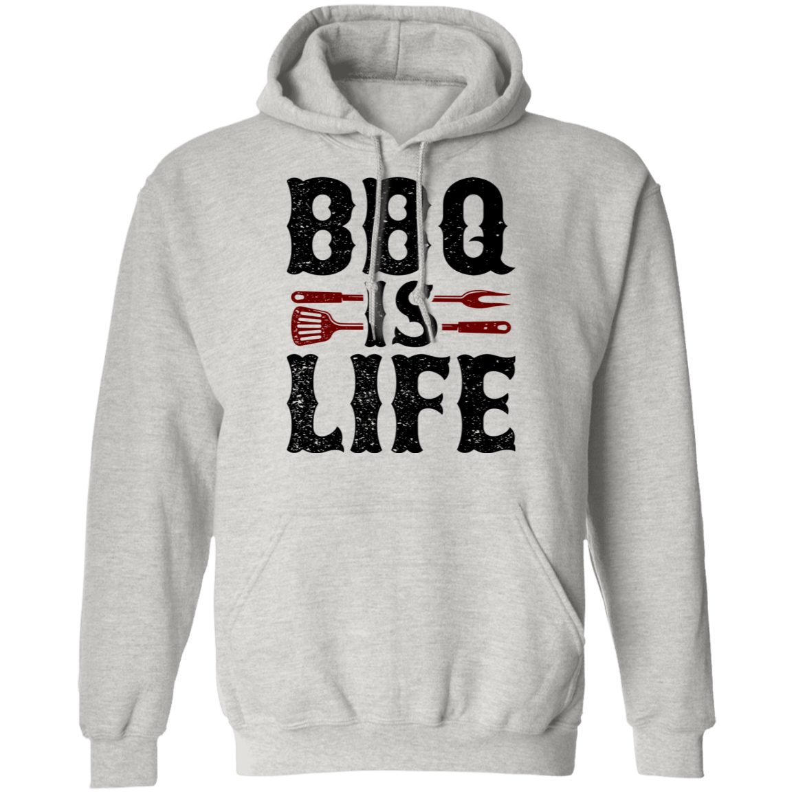 BBQ Is Life Grilling Pullover Hoodie