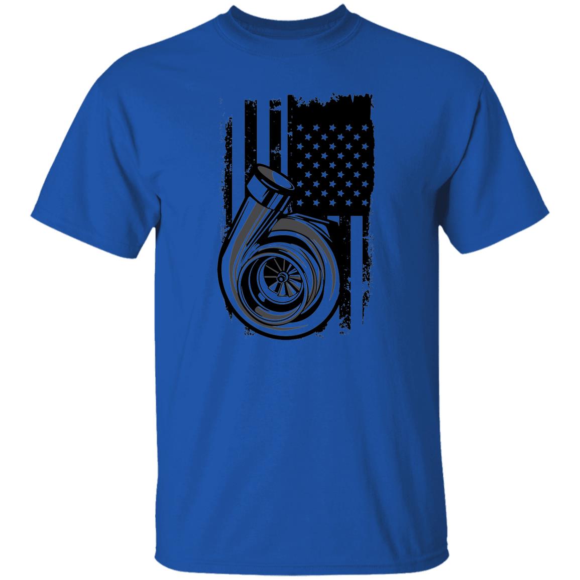Turbo Boosted American Flag T-Shirt