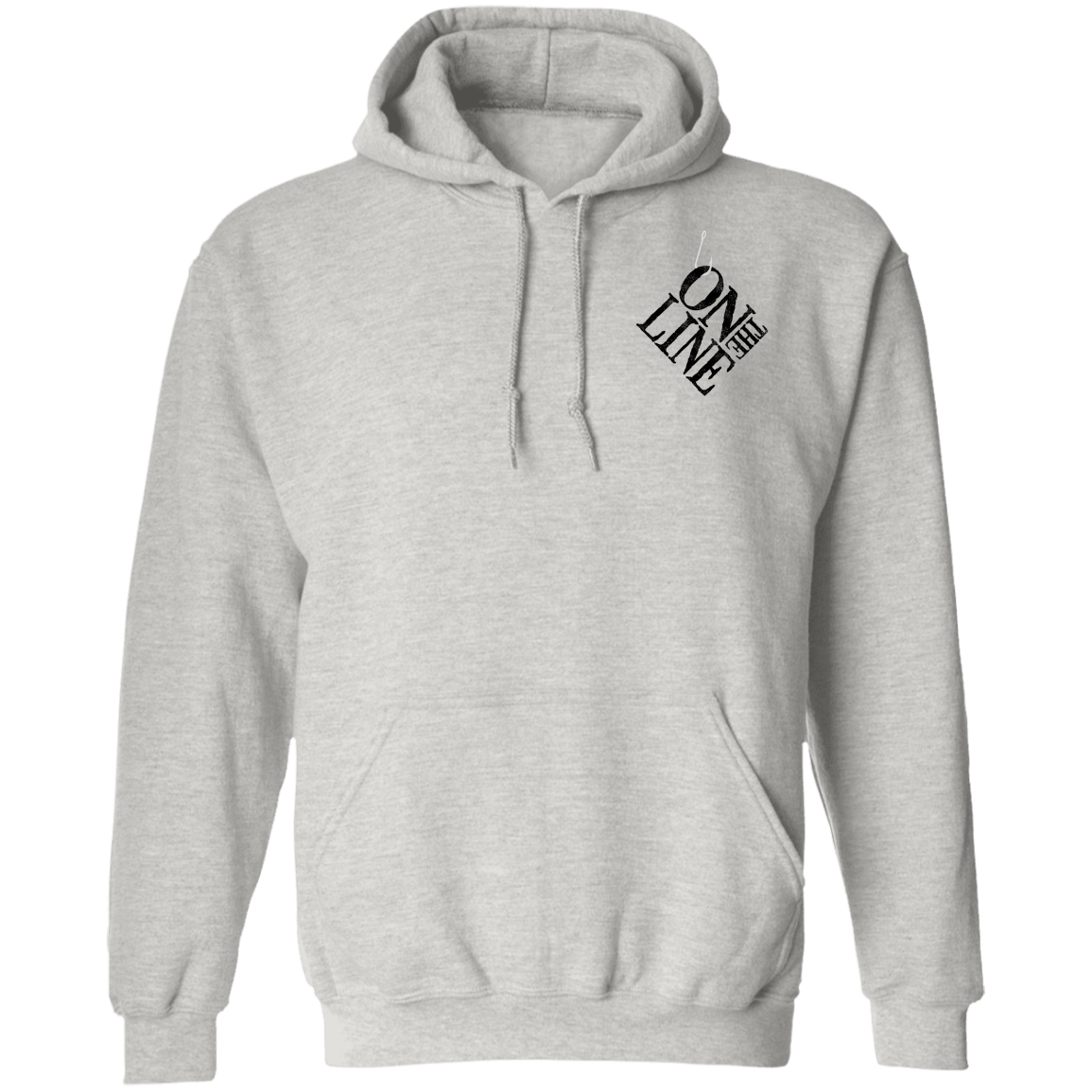 Sculpin Fish On The Line Saltwater Double Sided Pullover Hoodie