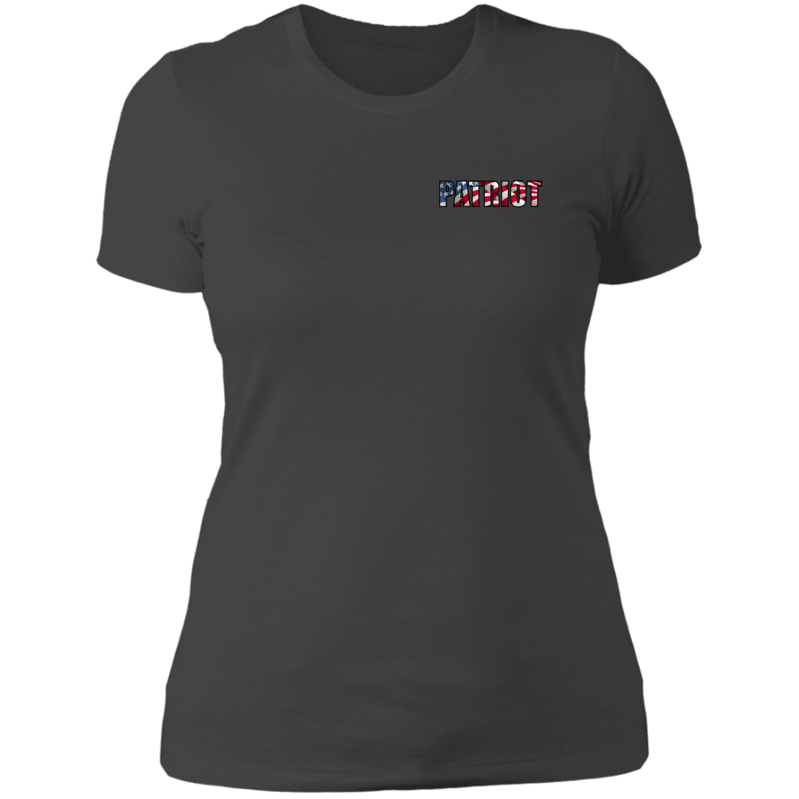 Patriot American Bald Eagle Women's Double Sided Boyfriend T-Shirt