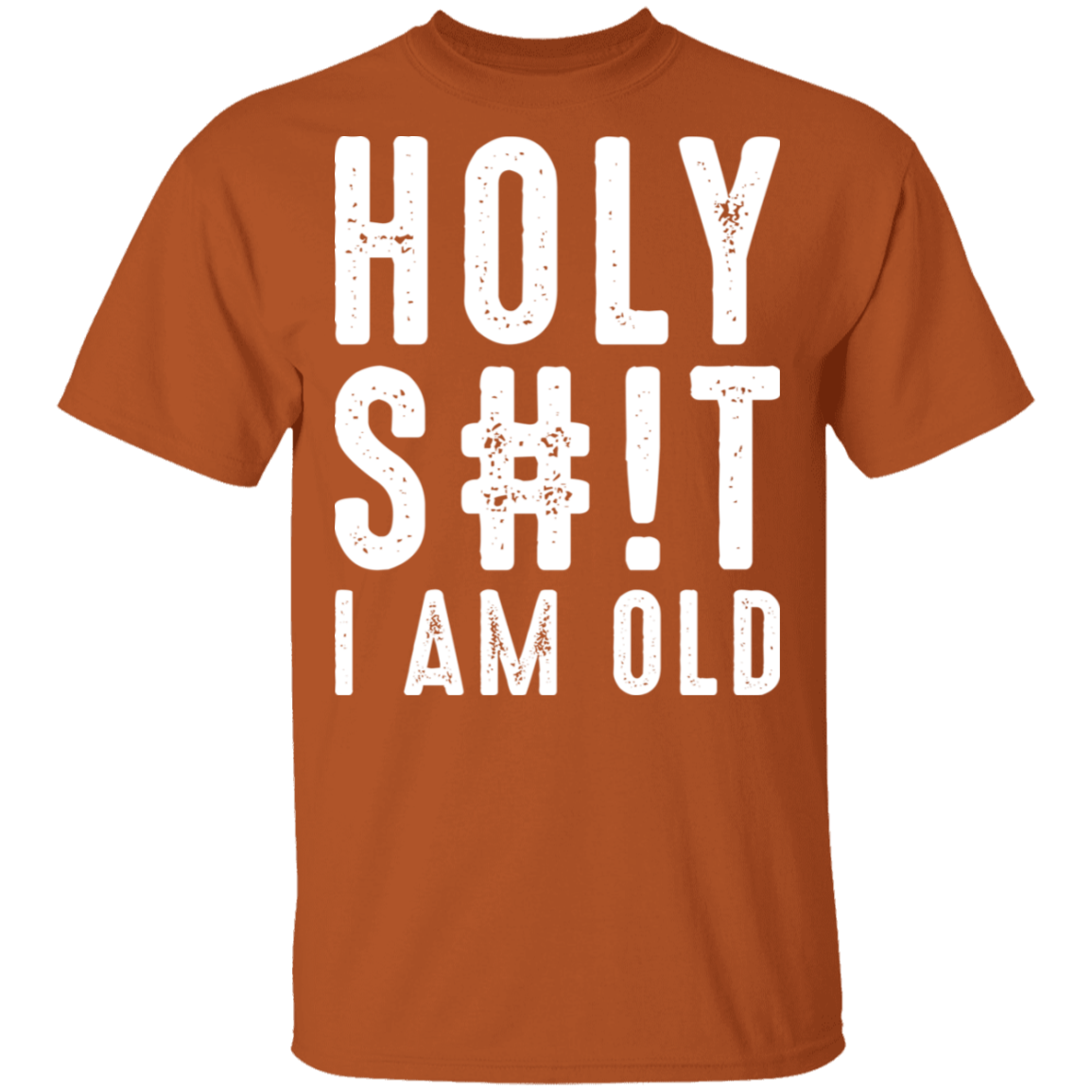 Holy S#!T I Am Old Funny Birthday T-Shirt