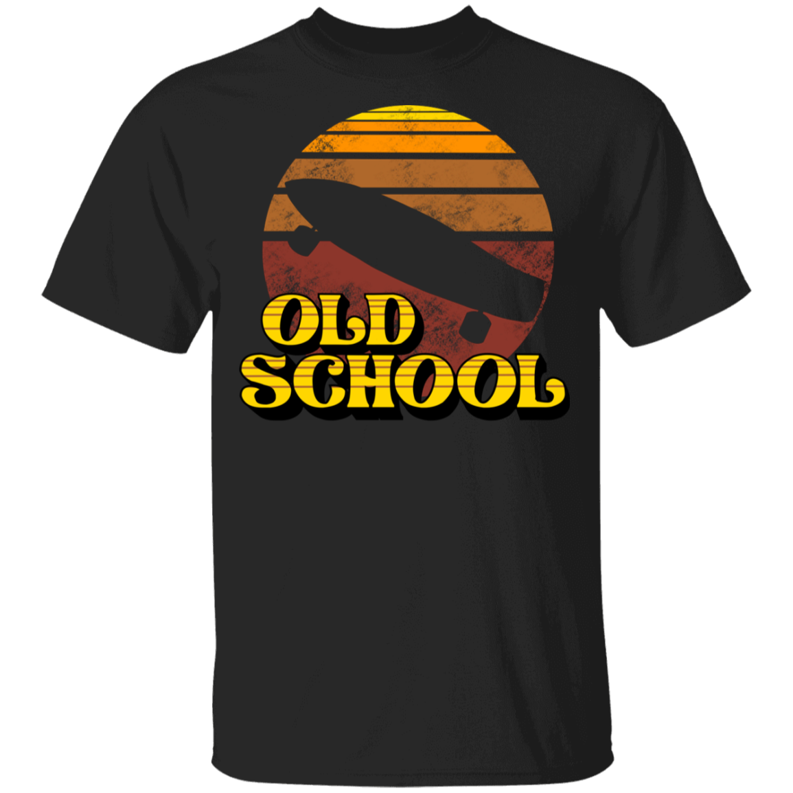 Old School Skateboard Short Board Long Board Youth T-Shirt