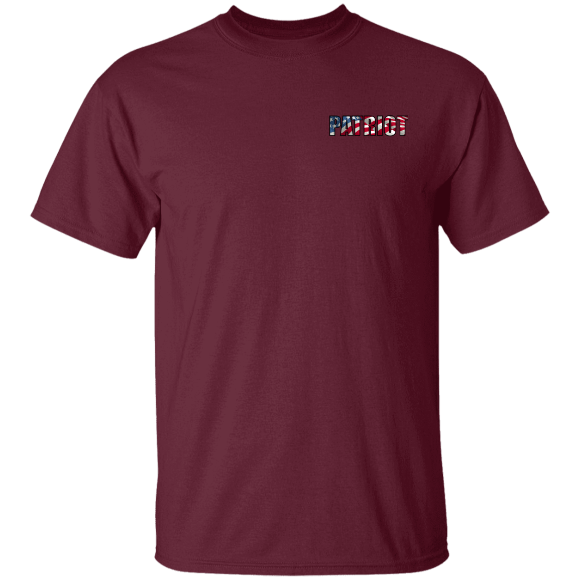 Patriot American Bald Eagle Double Sided T-Shirt