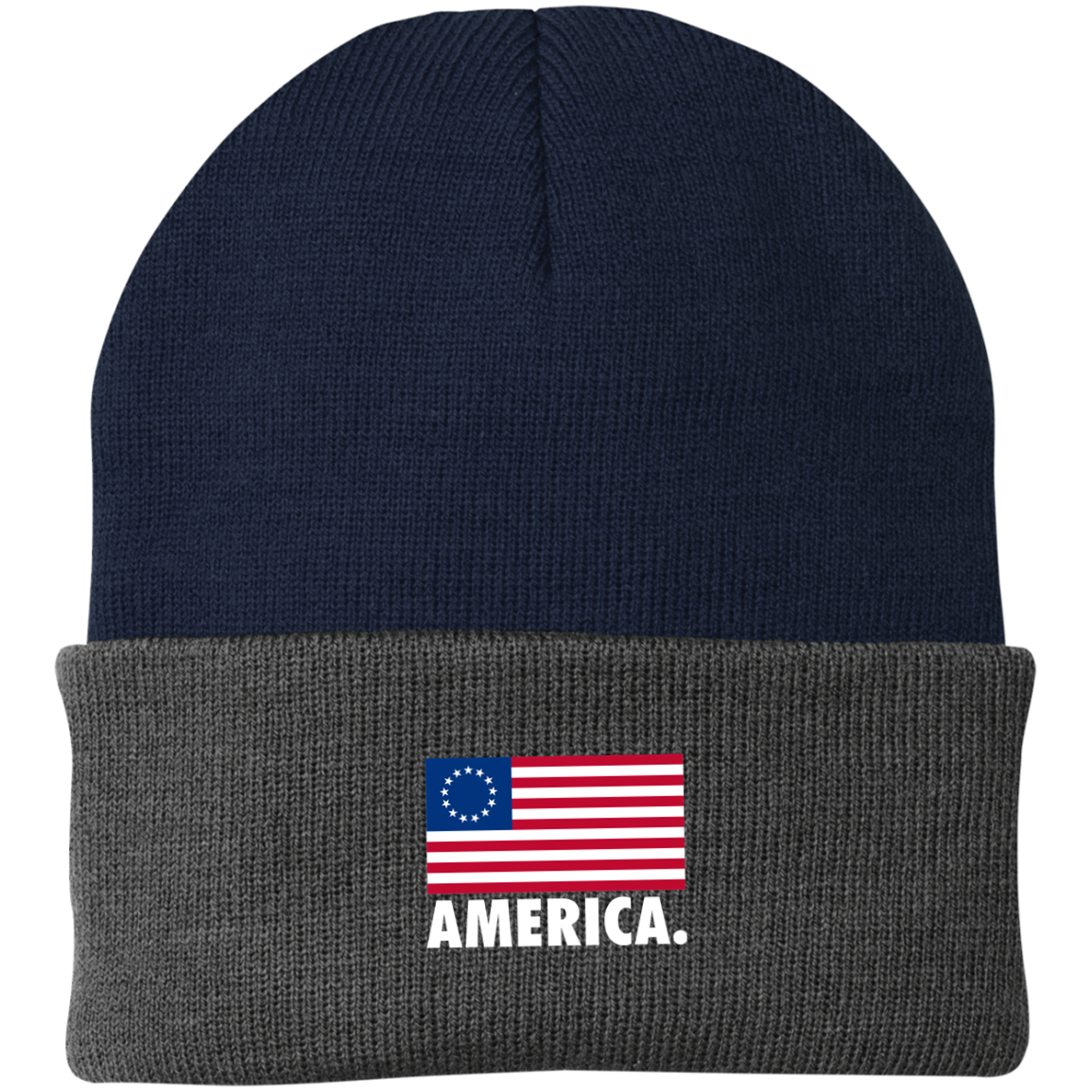 America Betsy Ross American Flag USA Beanie Cap