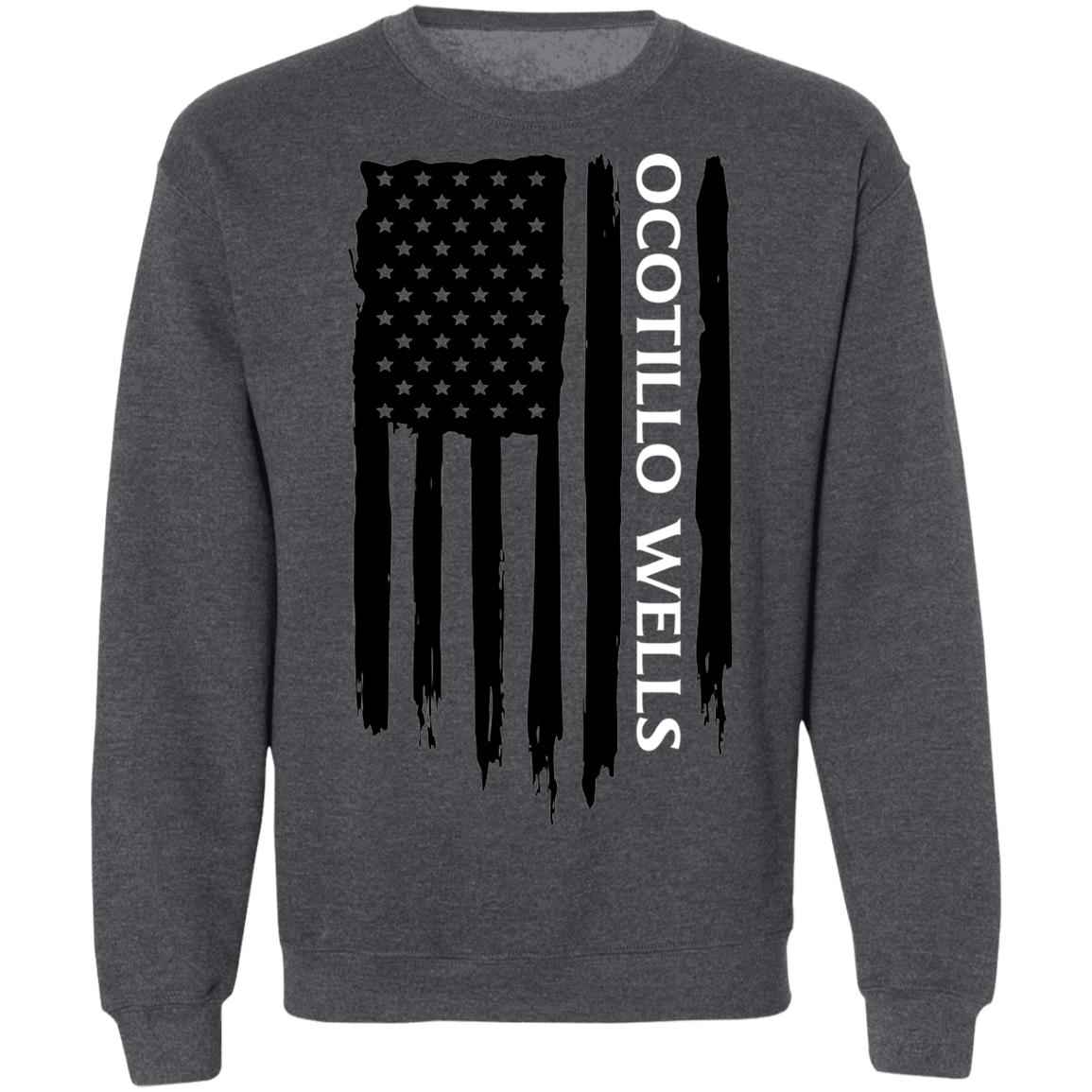 Ocotillo Wells American Flag Crewneck Sweatshirt