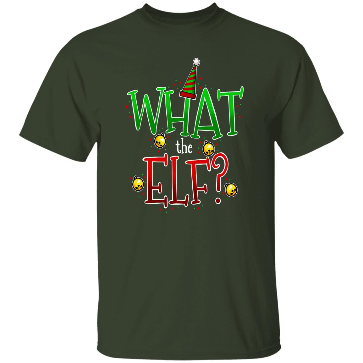 What the Elf? Funny Christmas T-Shirt