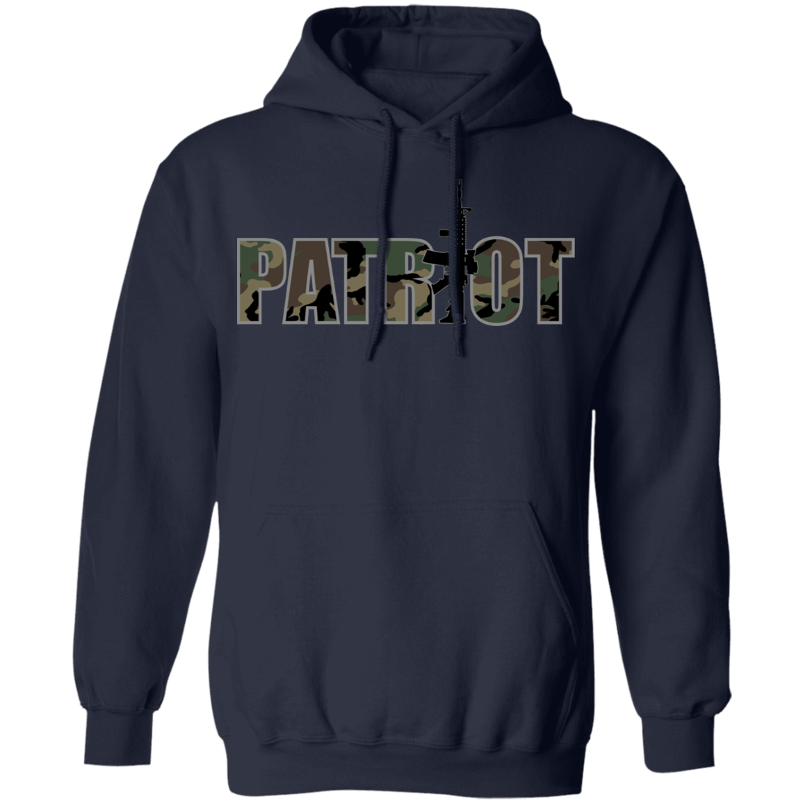 Patriot Camouflage Pullover Hoodie
