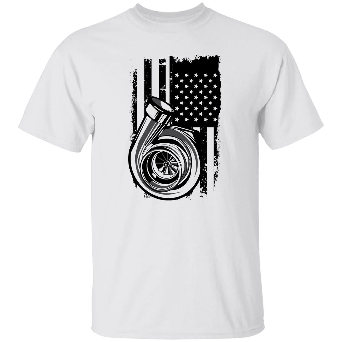 Turbo Boosted American Flag T-Shirt