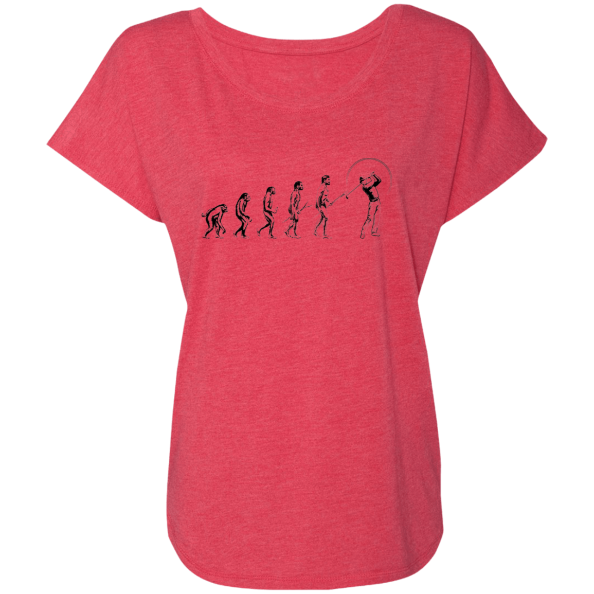 Evolution of Golfing Women's Dolman Sleeve