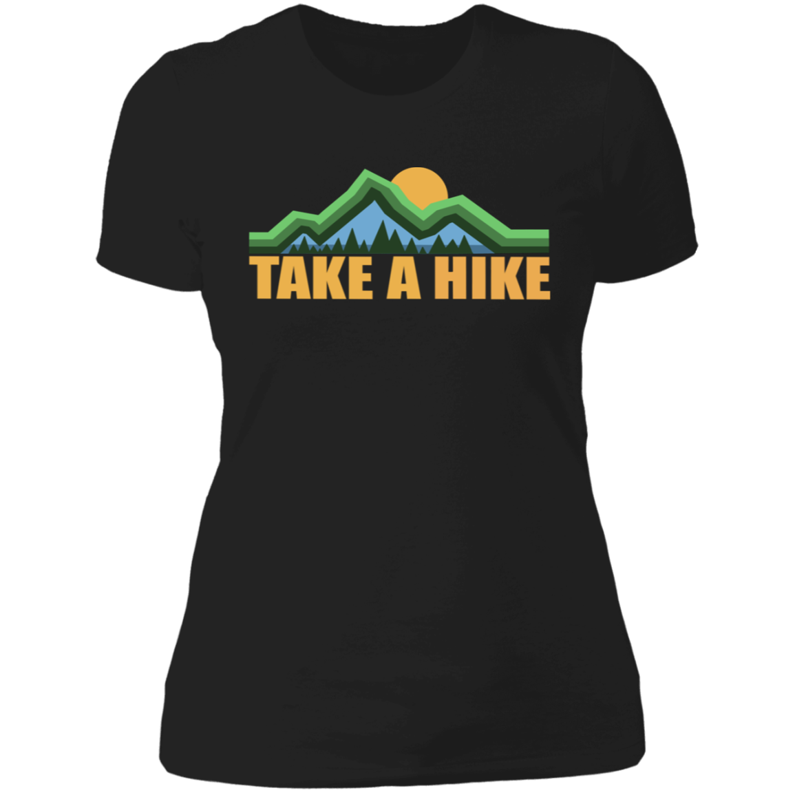 Women's Take a Hike Camping Hiking Nature T-Shirt