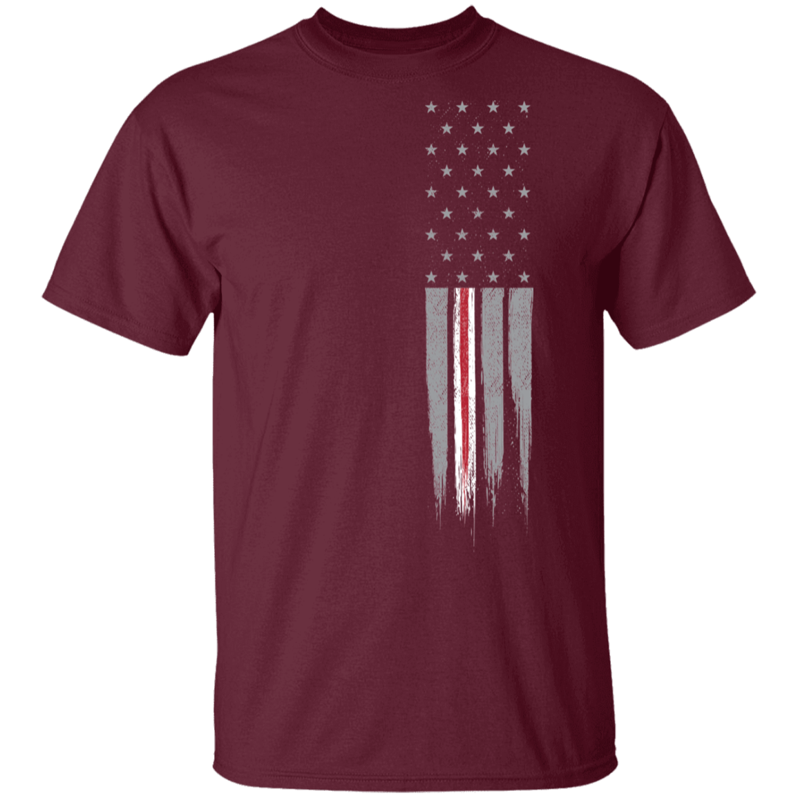 Nurse Medical Thin Line American Flag T-Shirt
