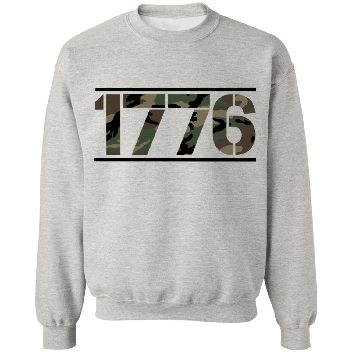 1776 American Camouflage Crewneck Sweatshirt