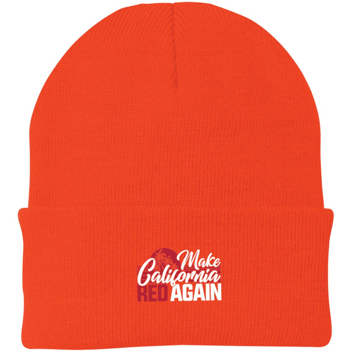 Make California Red Again Republican Beanie Cap