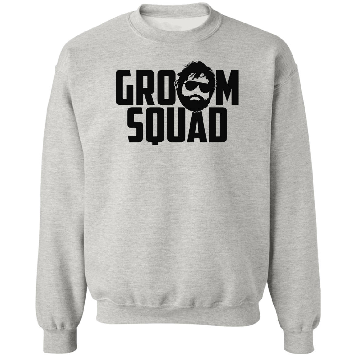 Bachelor Party Wedding Groom Squad Crewneck Sweatshirt