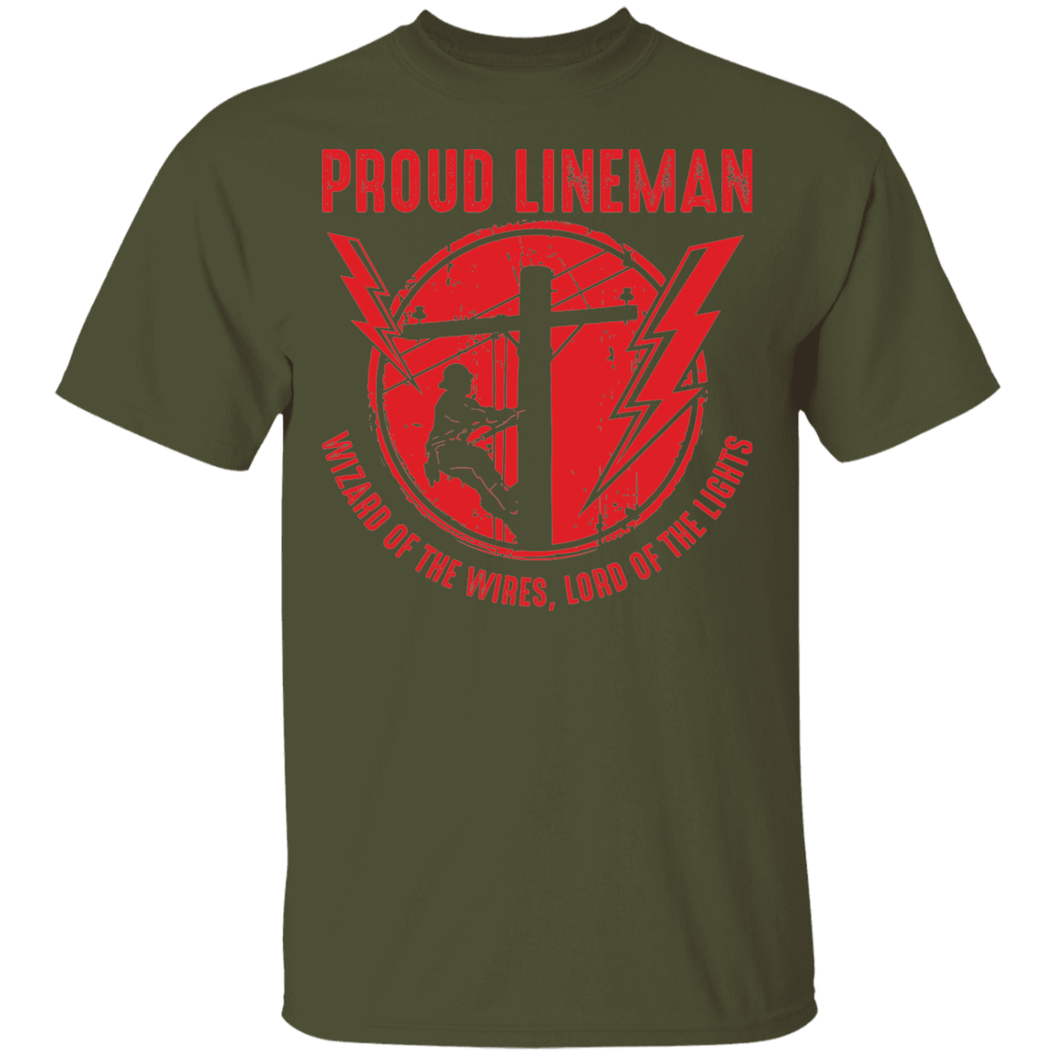 Proud Lineman T-Shirt