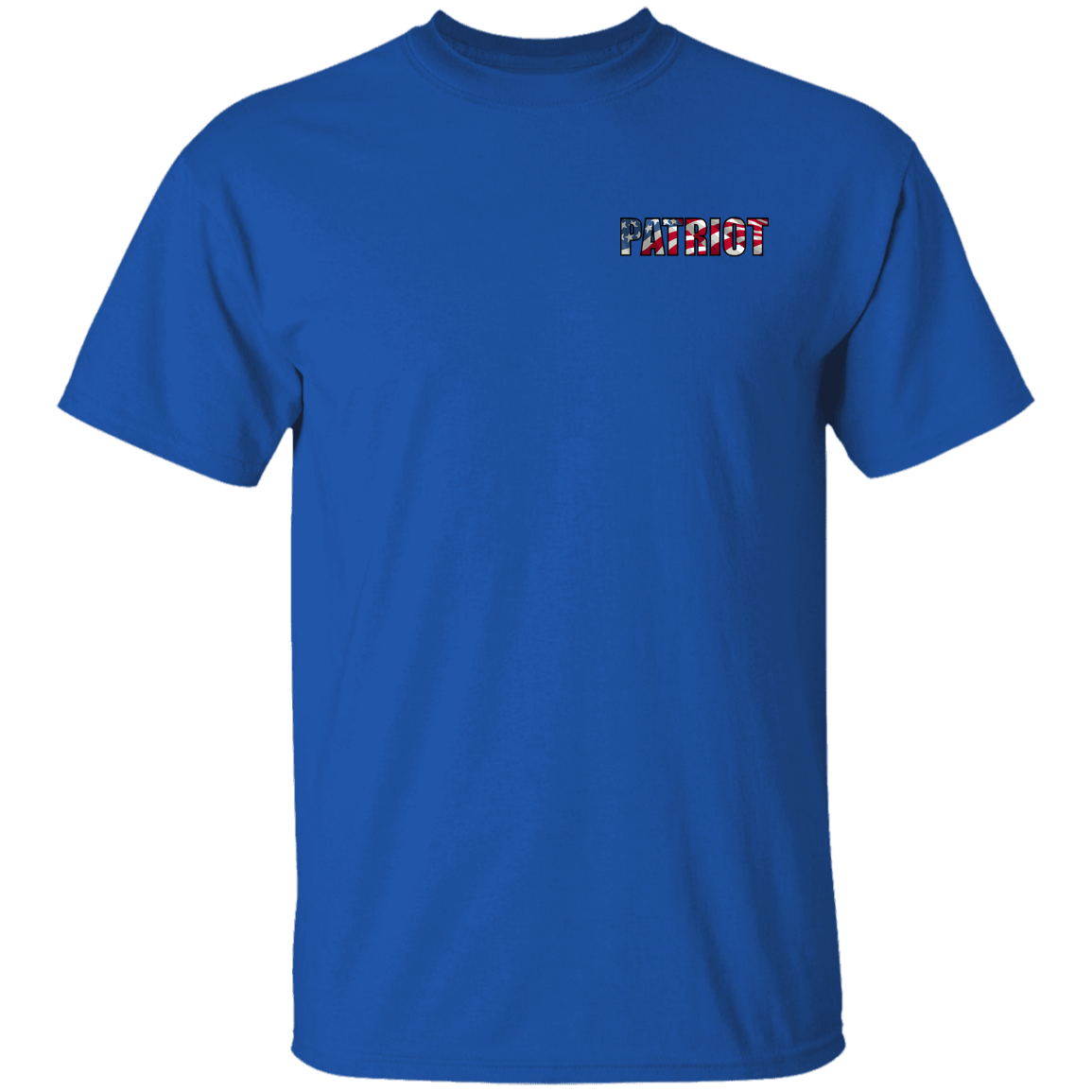 Patriot American Bald Eagle Double Sided T-Shirt