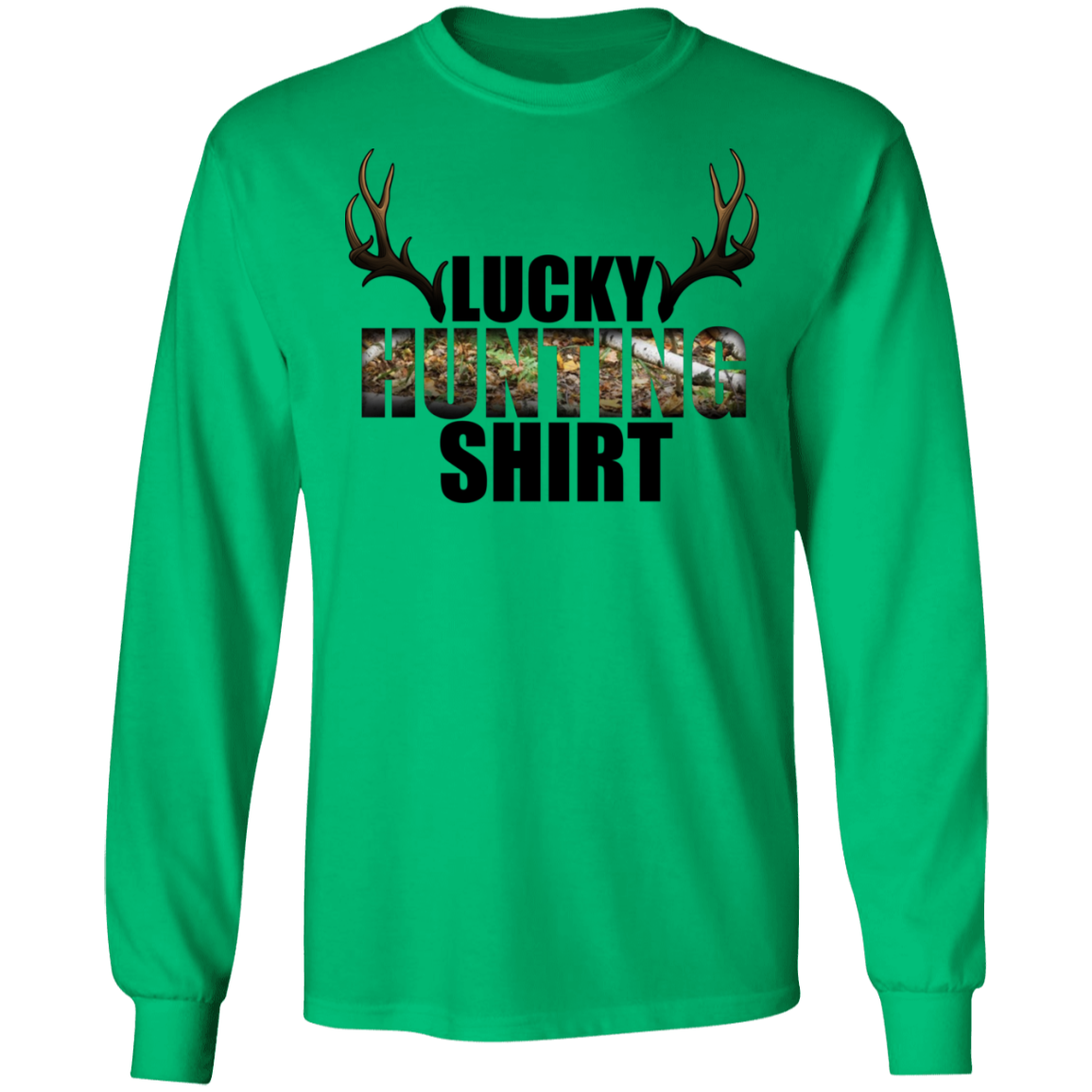 Lucky Hunting Shirt Long Sleeve T-Shirt
