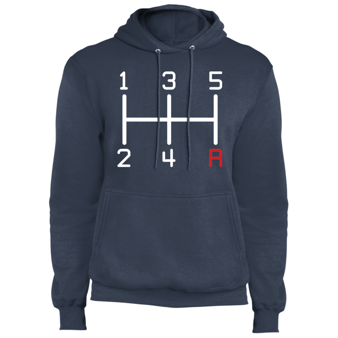 5-Speed Manual Stick Shift Pullover Hoodie