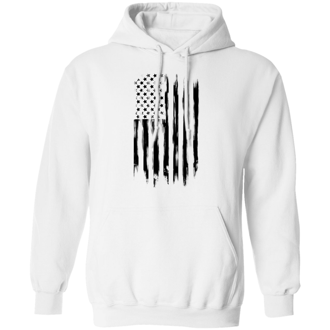 American Flag Classic Pullover Hoodie