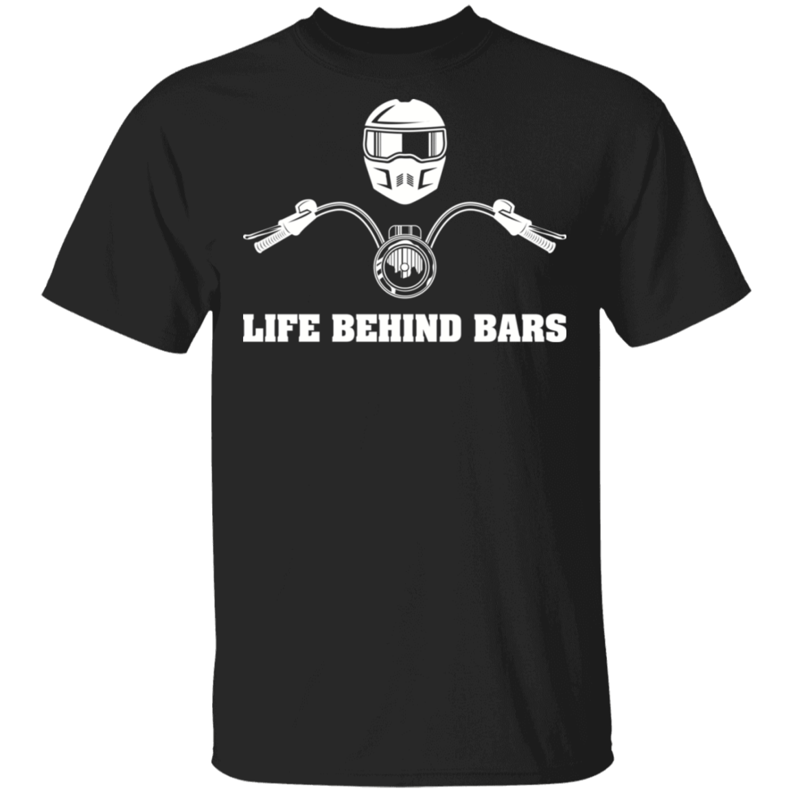 Life Behind Bars Motorcycle Funny T-Shirt