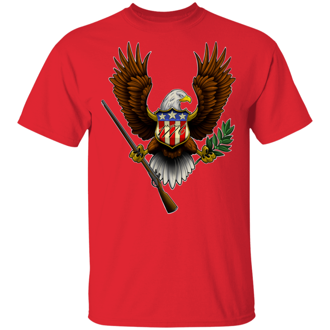 1776 American Bald Eagle T-Shirt