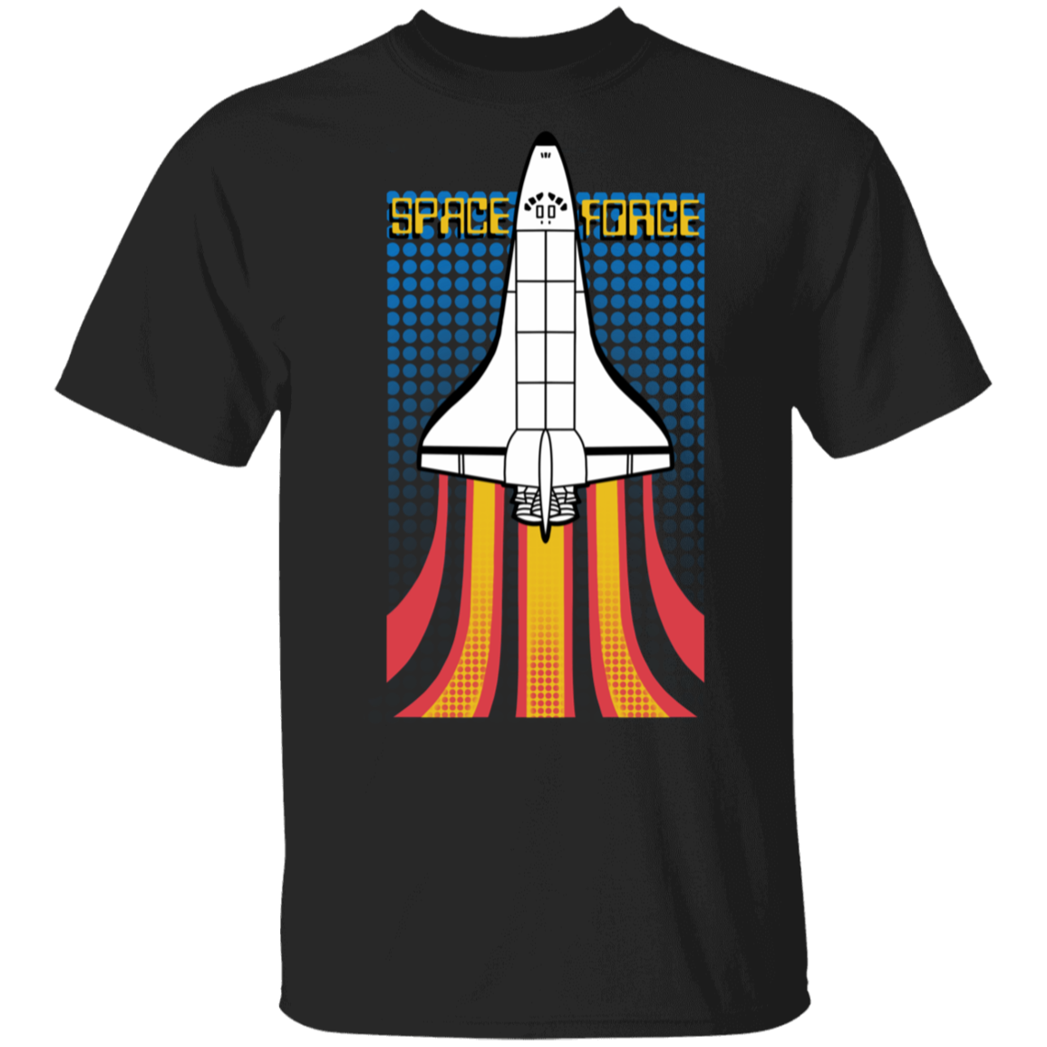 Men's Space Force Retro 80s T-Shirt