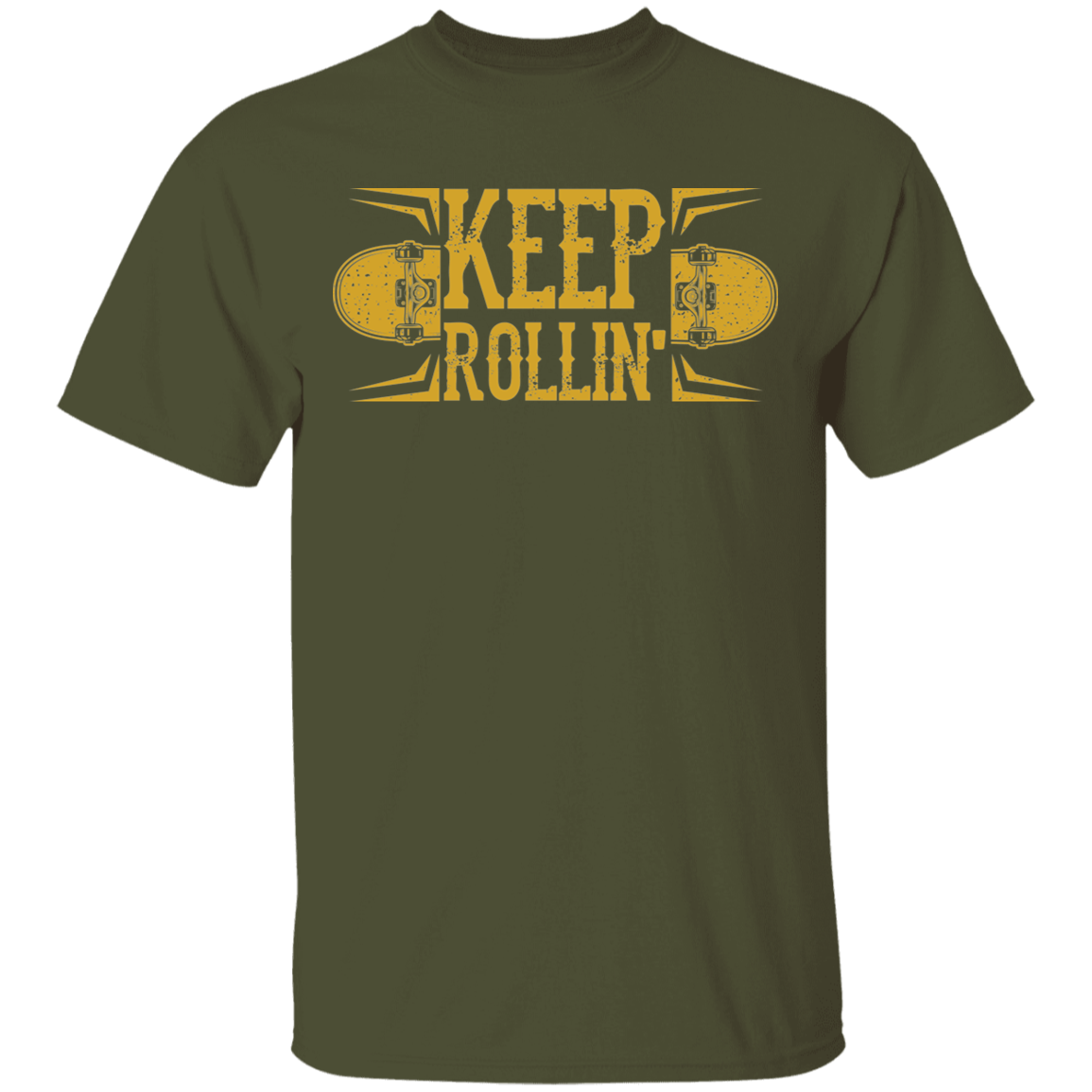 Keep Rollin' Skateboarding Skateboard T-Shirt