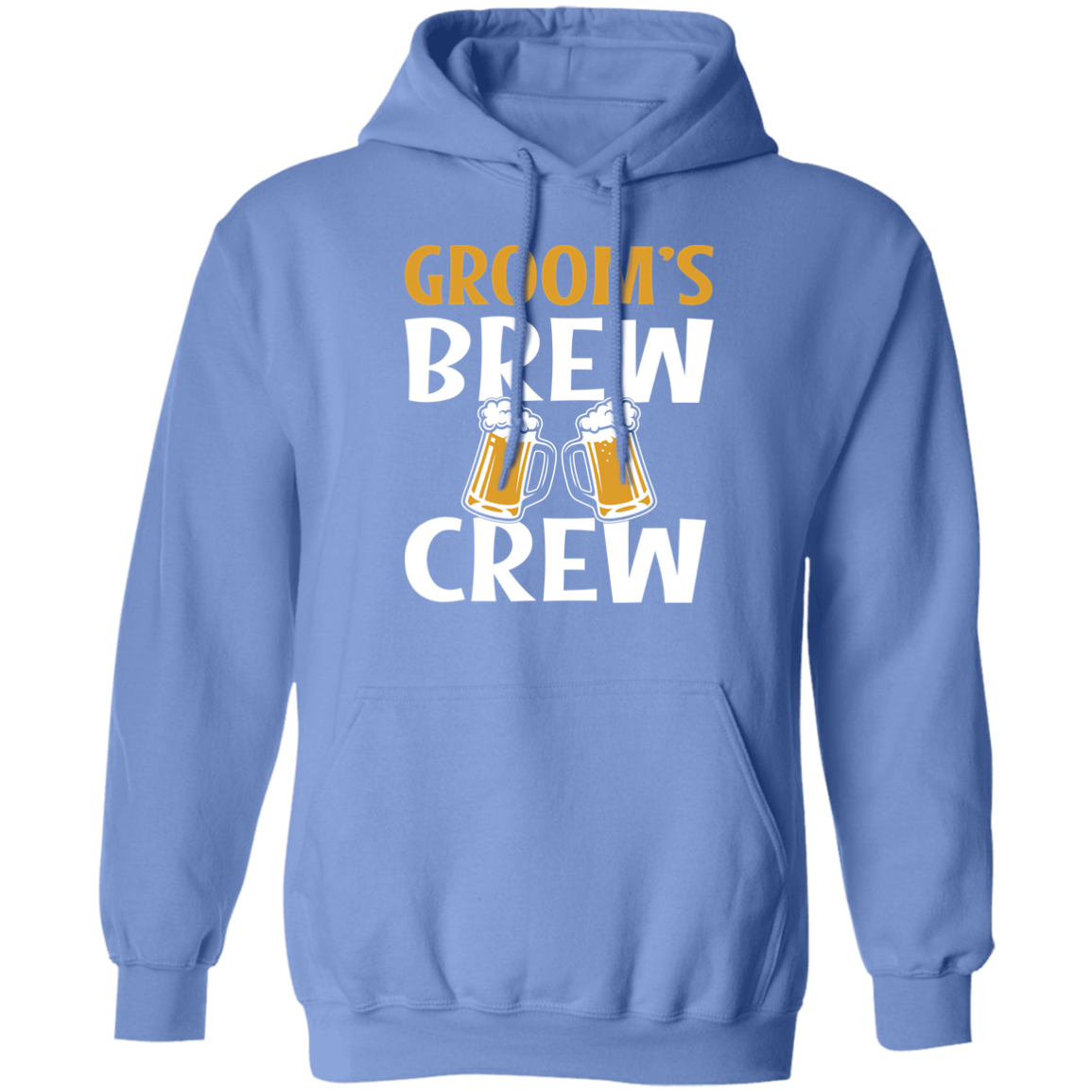 Bachelor Party Groom's Brew Crew Funny Hoodie