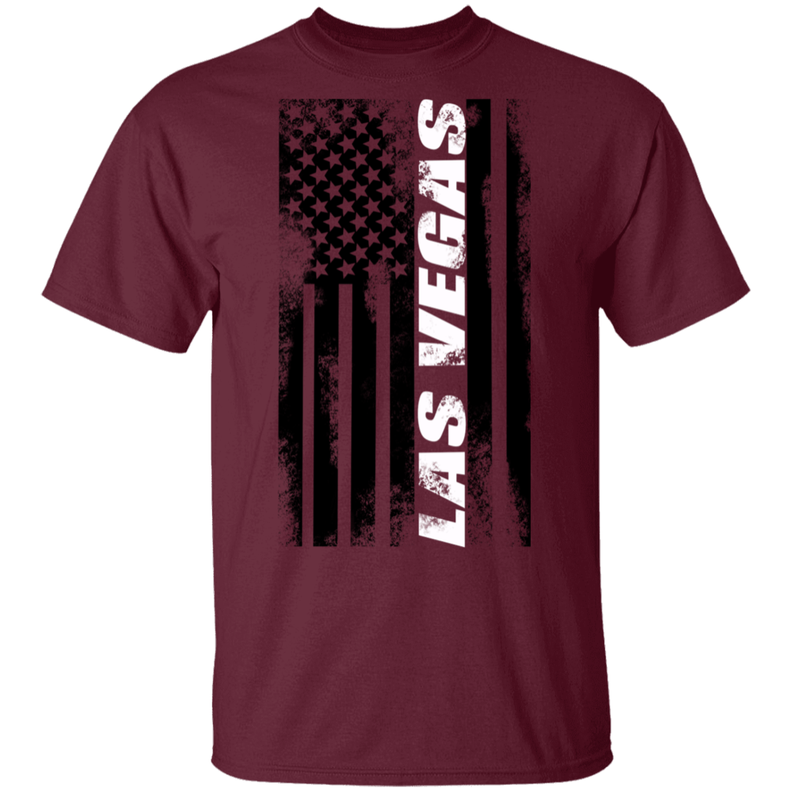 Las Vegas Nevada American Flag T-Shirt