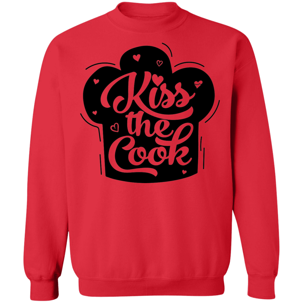 Kiss The Cook Chef Crewneck Sweatshirt