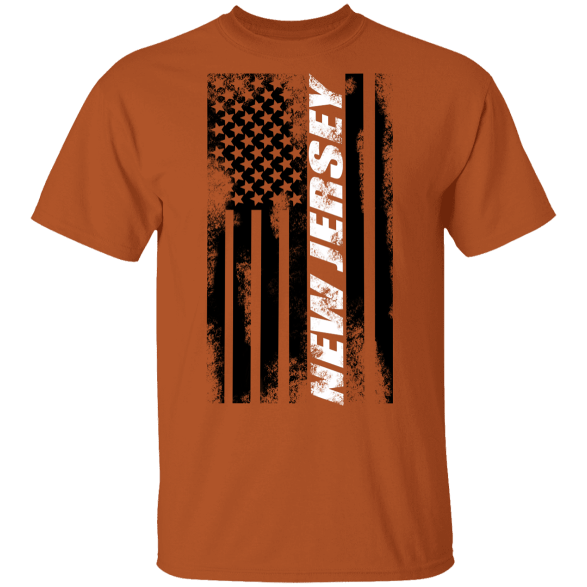 New Jersey NJ American Flag T-Shirt