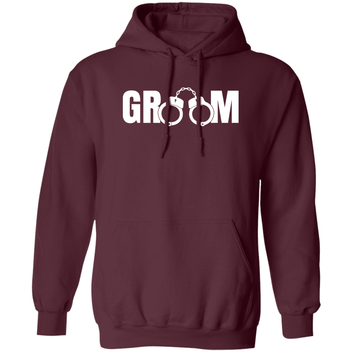Bachelor Party Wedding Funny Groom Handcuffs Hoodie