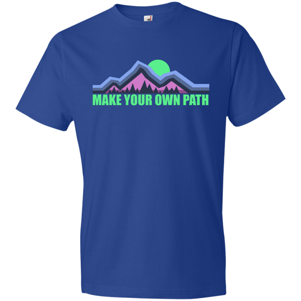 Make Your On Path Youth Lightweight T-Shirt 4.5 oz