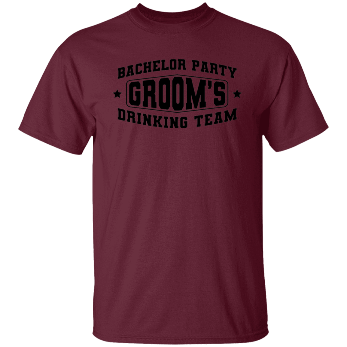 Bachelor Party Groom’s Drinking Team Funny T-Shirt