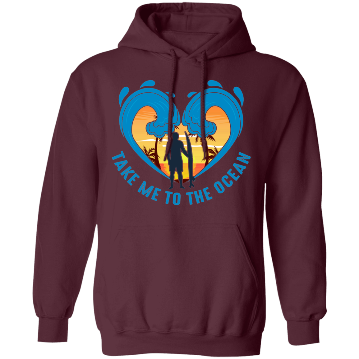 Take Me To The Ocean Pullover Hoodie