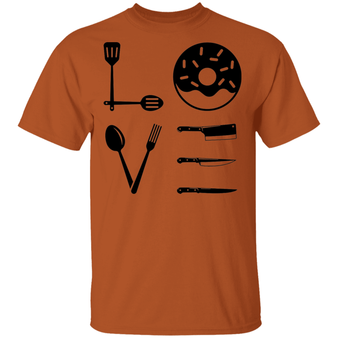 Love Food Cooking Chef T-Shirt